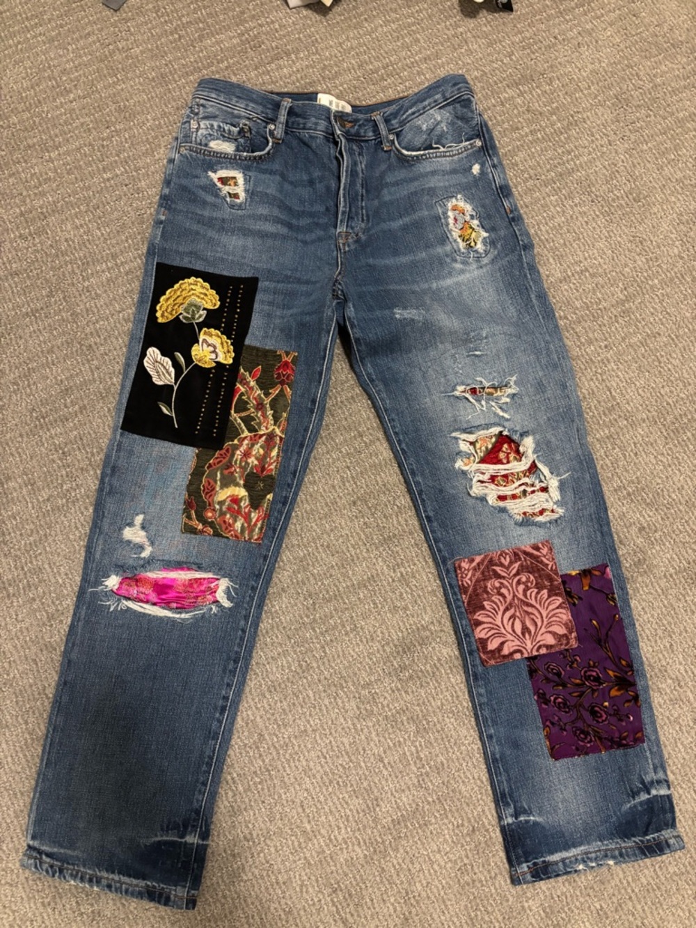 Free People Women’s  Lux boyfriend jeans size 28